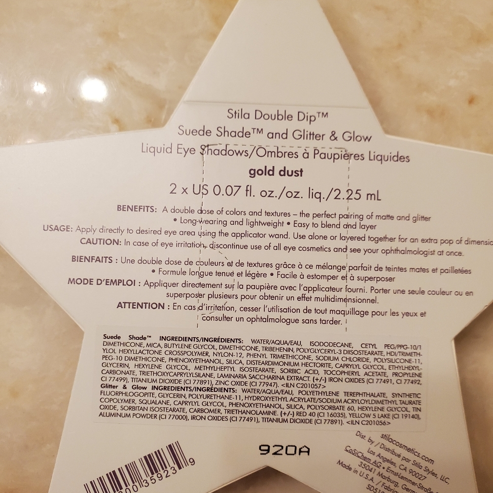 Stila "Gold Dust" Double Dip Liquid Eyeshadow - Picture 10 of 10